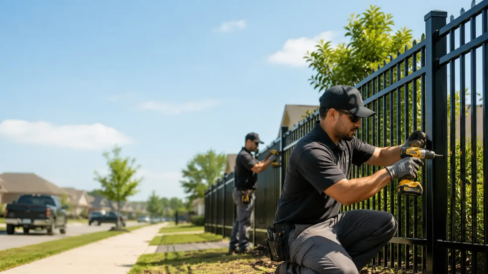 Metal Fence Installation in Byhalia, MS